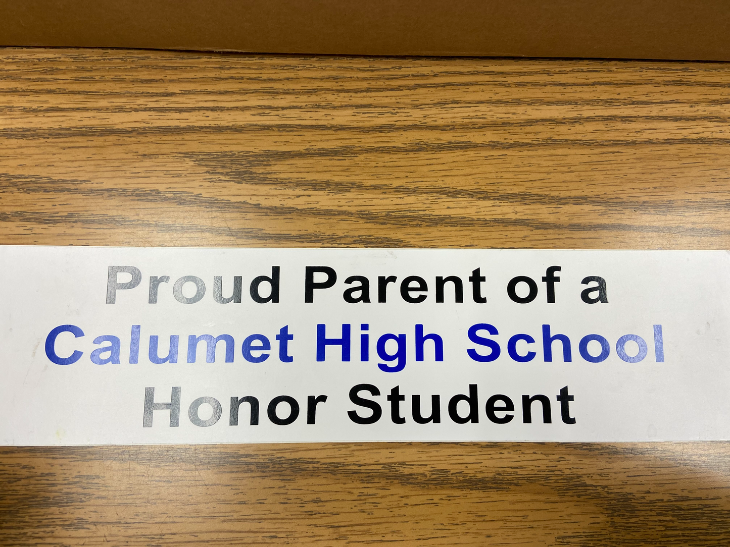 Bumper Sticker (Proud Parent)