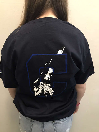 Champion Short Sleeve T-Shirt Navy Blue