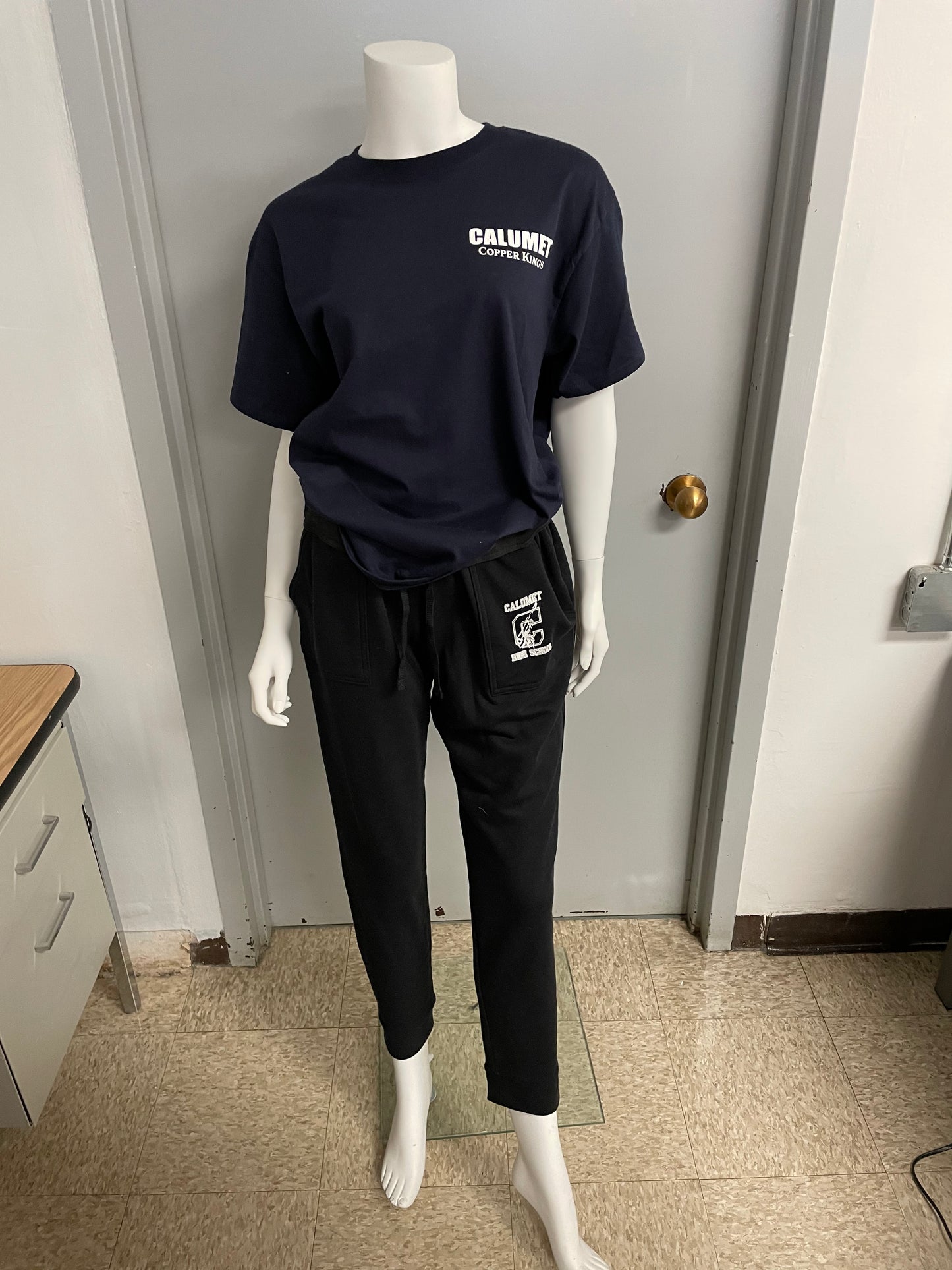 Champion Short Sleeve T-Shirt Navy Blue