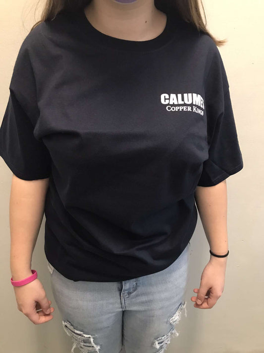 Champion Short Sleeve T-Shirt Navy Blue