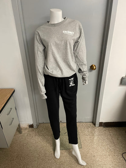 Champion Long Sleeve T-Shirt Gray