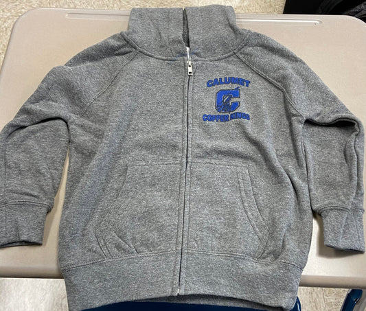 Toddler Grey Zip Up