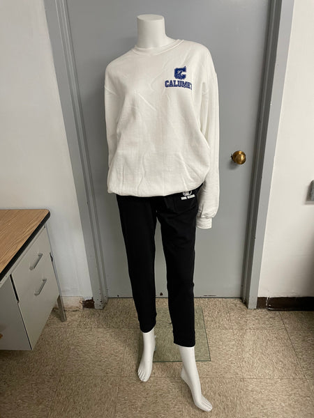 White Crewnecks