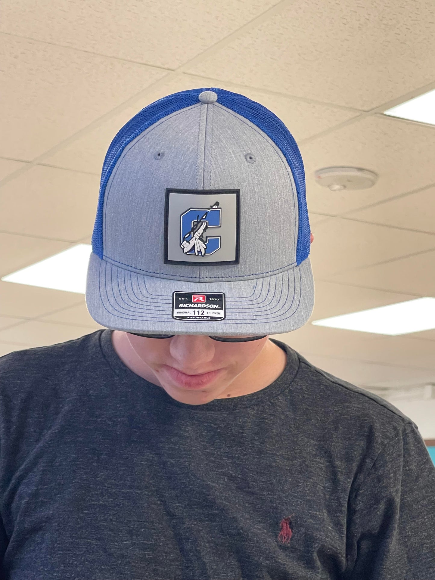 Rubber Patch Trucker Cap